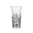 WD63021 Lion Glass & Pewter Shot Glasses Gaelsong