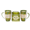 Bone China Irish Blessing Kitchen Set 2 Mugs and Tea Gaelsong