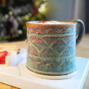 D63052 Oilean Irish Pottery Mug Front Gaelsong