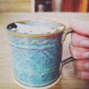 D63052 Oilean Irish Pottery Mug Gaelsong