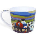 D63056 Irish Bone China Mug - Form Ewe La One Front View Gaelsong
