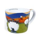 D63058 Irish Sheep Coffee Mug - Time To Put Ewer Feet Up Side View  Gaelsong
