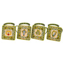 D63073S4MUGSCOASTERS Celtic High Cross Mug and Coaster Set Gaelsong
