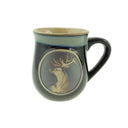 D63079 Black Stag of Highland Stoneware Mug Gaelsong