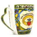 D63099S Claddagh Heart Mug Attendant Gift Set of 6 Side View Gaelsong
