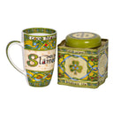 Traditional Bone China Irish Kitchen Set 1 Mug and Coasters Gaelsong