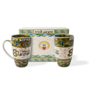 Traditional Bone China Irish Kitchen Set 2 Mugs With Box Gaelsong