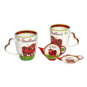 Bone China Highland Cow Mug & Teabag Holder Set of 2 Mugs and Tea Bag Holders Gaelsong
