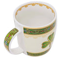 D63132 Ireland Shamrock Coffee Mug Side View Design Gaelsong