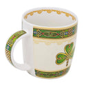 D63132 Ireland Shamrock Coffee Mug Handle Design Gaelsong