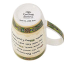 Traditional Irish Blessing Tea Collection Back View Gaelsong