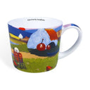 D63139 Whimsical New Bone China Sheep Mug Front View Gaelsong