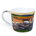 D63142 On Ewer Bike Irish Coffee Mug Back Side View Gaelsong
