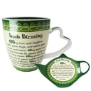 Traditional Irish Blessing China Tea Set Gaelsong