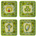 D63158 Claddagh Bone China Irish Tea Coasters Gaelsong
