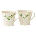 D63168 Irish Coffee Mug with Hand Painted Shamrocks Set of 2 Gaelsong
