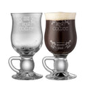 D63170 Crystal Irish Coffee Glasses Set of 2 Gaelsong
