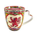 Book of Kells Mug & Coaster with Scottish Lion Rampant  Mug Gaelsong