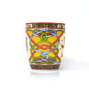 Book of Kells Mug & Coaster with Scottish Lion Rampant  Mug Back View Gaelsong 