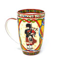 Bone China Piper Scotland Coffee Mug Front View Gaelsong