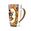 Bone China Piper Scotland Coffee Mug Gaelsong