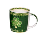Shamrock Themed Tea & Shortbread Biscuits Mug Gaelsong