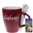 Irish Country Mug & Spoon Set  Galaway Gaelsong