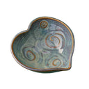 D65014 Handmade Pottery Irish Heart Bowl Studio Gaelsong
