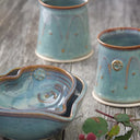 D65014 Handmade Pottery Irish Heart Bowl Lifestyle Gaelsong