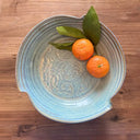 D65018 Oilean Irish Pottery Salad Bowl Lifestyle Gaelsong