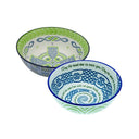 D65041S Celtic Spiral & Cross Designed Bowls Set of 2 Gaelsong
