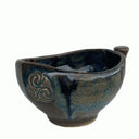 Hand Thrown Blue Irish Soup Toureen Studio Gaelsong
