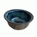 Handmade Celtic Swirl Soup Bowl Inside View Gaelsong 
