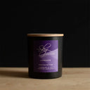 D67044 Handmade Lavender Scottish Wax Candle Front Gaelsong