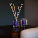D67049 Natural Wax Lavender Highland Candle Lifestyle Gaelsong