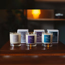 D67049 Natural Wax Lavender Highland Candle Gaelsong