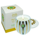 22K Gold Handmade Natural Irish Candle - Jasmine & Lime Gaelsong
