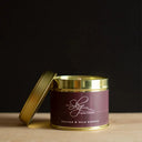 Organic Highland Heather & Wild Berries Candle Front Gaelsong