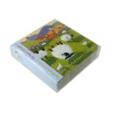 D68616 Cork Baked Irish Sheep Coaster Set of 6 Gaelsong
