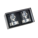 D68645 Hancrafted Scotland Stag Pewter Whisky Glass Set of 2 Boxs Gaelsong