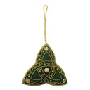 D68666 Celtic Trinity Knot Velvet Ornament Studio Gaelsong
