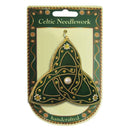 D68666 Celtic Trinity Knot Velvet Ornament Gaelsong
