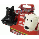 Scottie and Westies Salt & Pepper Shakers Close Up Gaelsong
