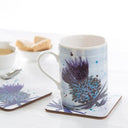 D68710 Blooming Thistle Scottish Coasters Shop online On Gaelsong