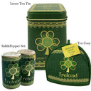 Celtic Spiral Shamrock Dinnerware Set Gaelsong