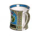 Scotland Thistle Wooden Mug Back View Gaelsong