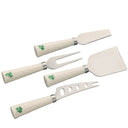 D68729 Hand Painted Irish Shamrock Cheese Knife Set Gaelsong
