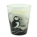 D68739 Scotland Frosted Shot Glass Puffin Gaelsong
