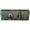 Irish Souvenir Shot Glasses with Pewter Engravings Set of 3 Gaelsong
