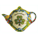 Ceramic Irish Shamrock Tea Bag Holder Gaelsong